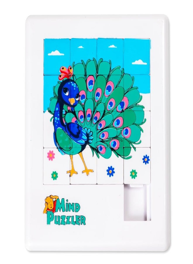 تويز بوكس لعبة ألغاز ذهنية للأطفال من تويز بوكس، بتصميم طاووس جذاب، لعبة ألغاز بإطار مميز - لعبة تحفز التفكير الإبداعي وحل المشكلات - Image 2